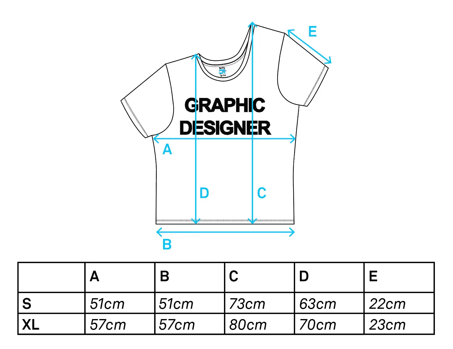 2023 Souvenir T-shirt - Betty Graphic Designer