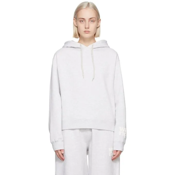 alexanderwang.t Grey Foundation Terry Hoodie