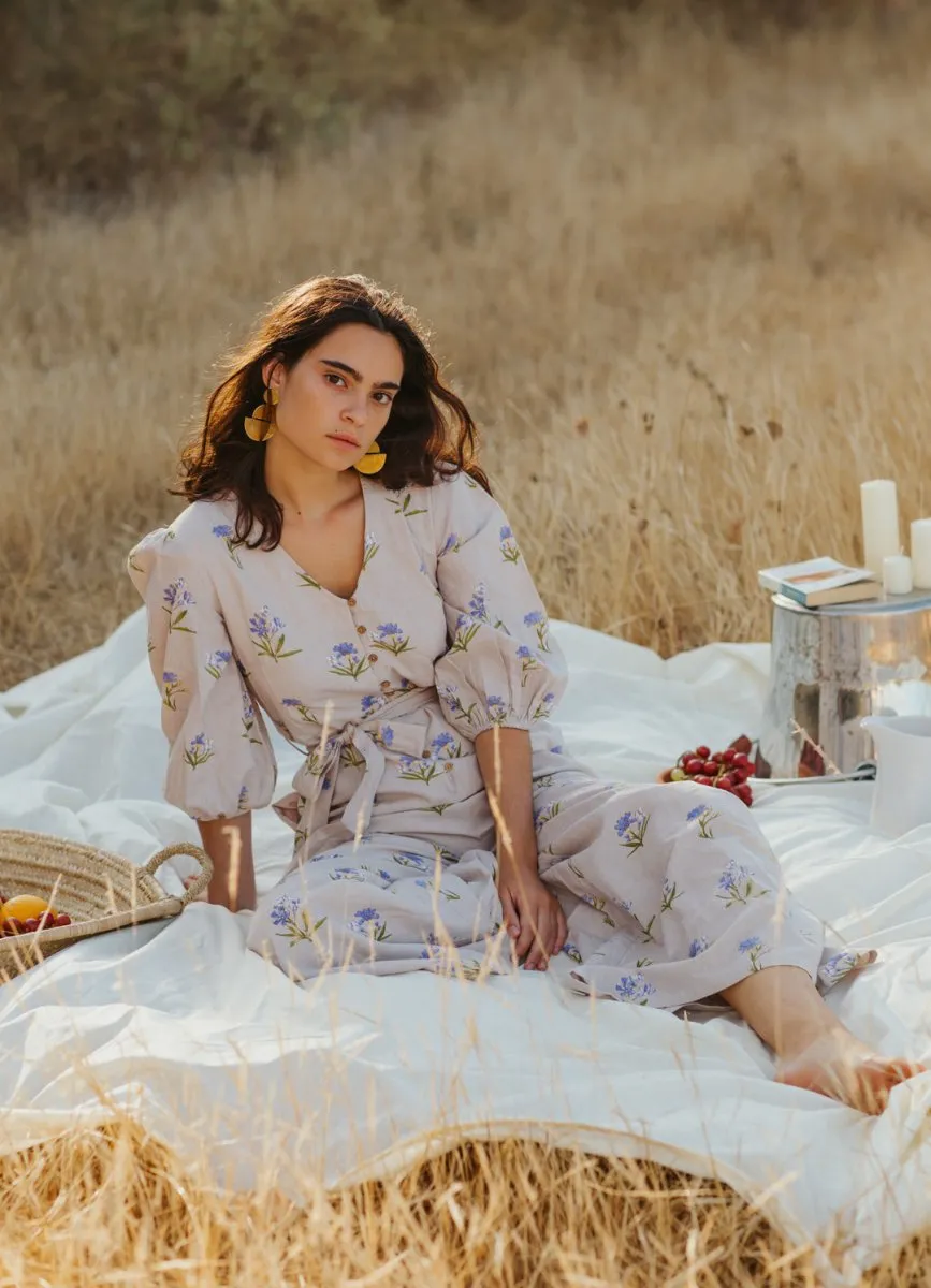 Jumpsuit in Sweet Lavender