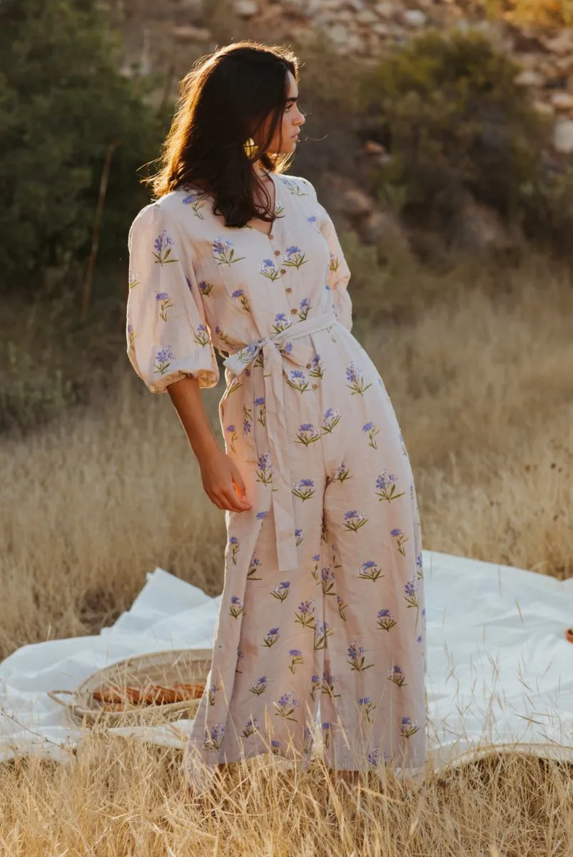 Jumpsuit in Sweet Lavender