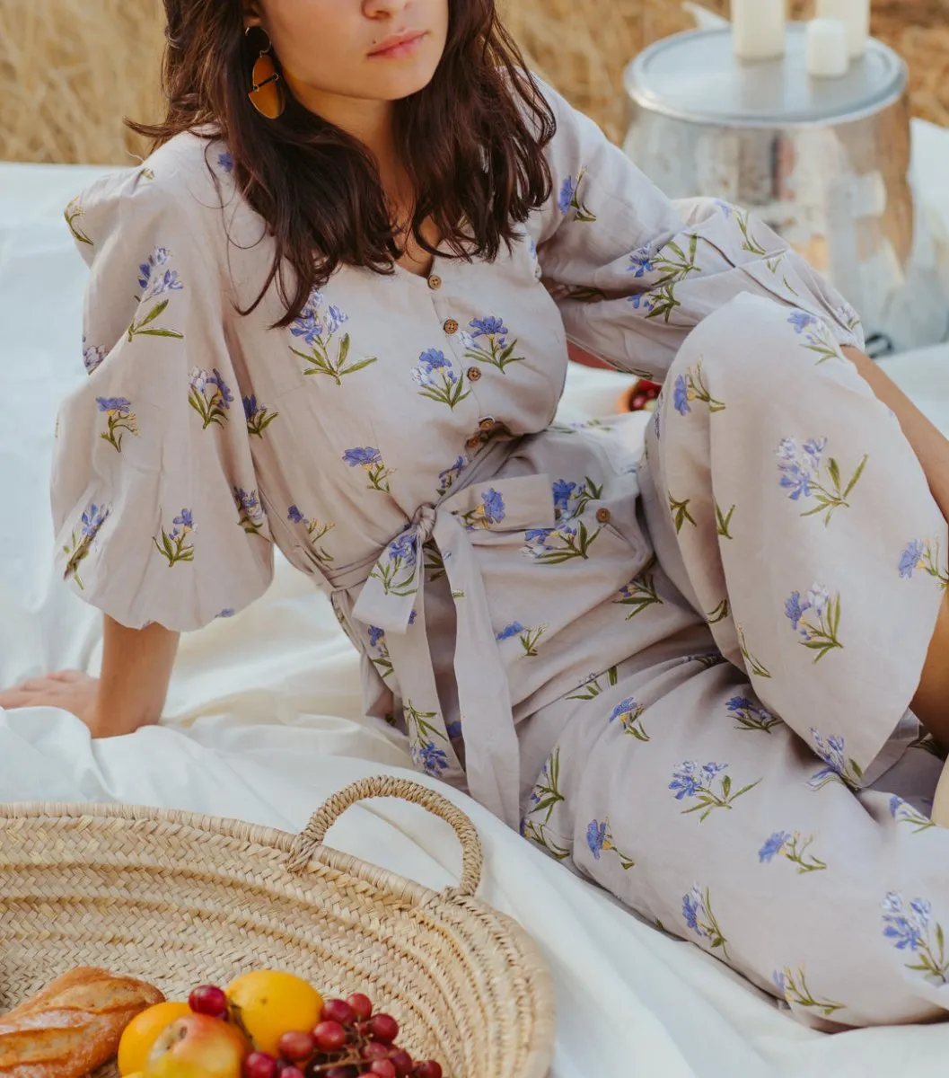 Jumpsuit in Sweet Lavender