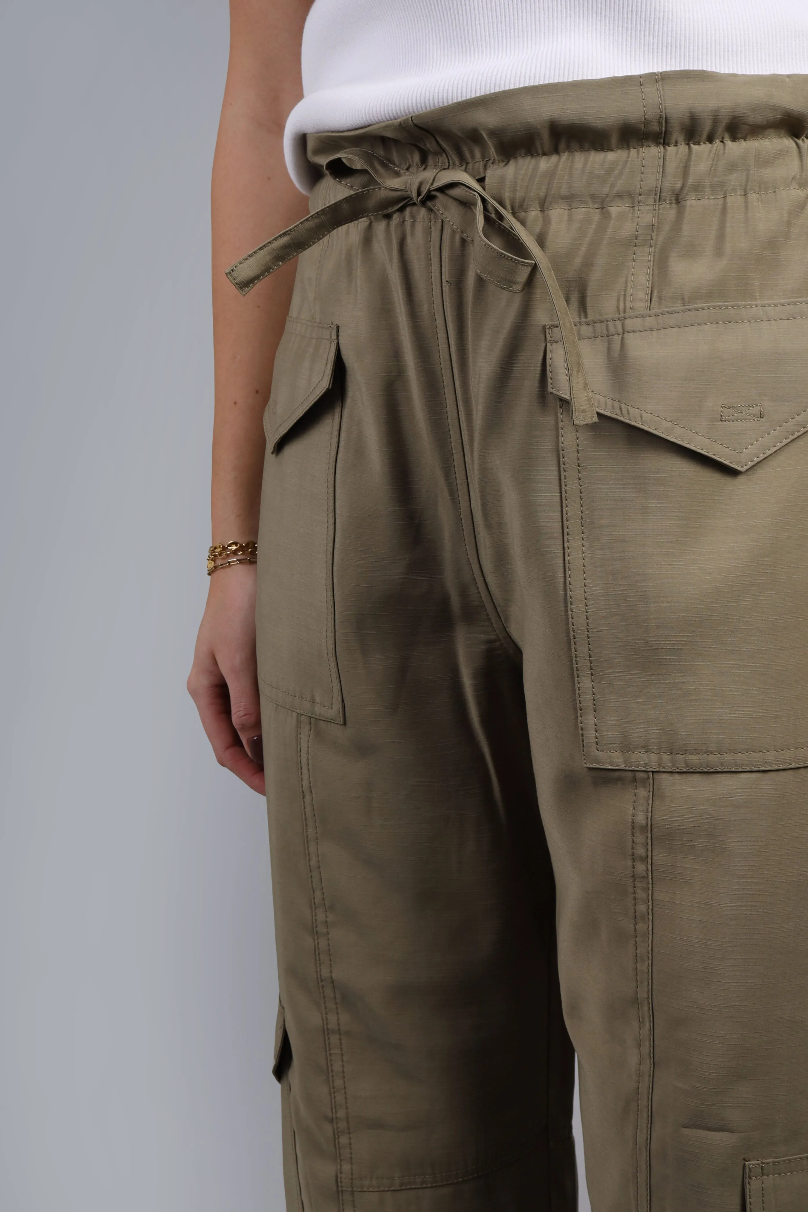 Light Slub Army Green