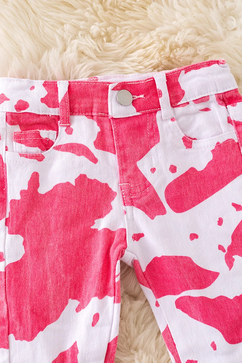 Pink cow spotted. PNG50254 SOL