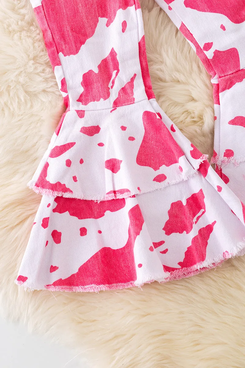 Pink cow spotted. PNG50254 SOL
