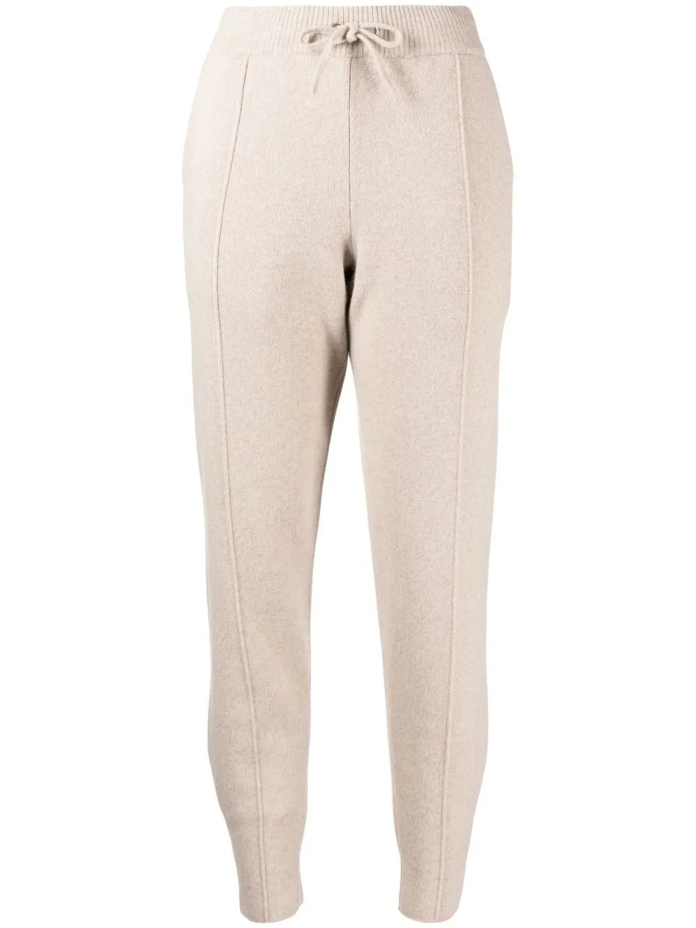 Women's Cashmere Blend Joggers In Stone Melange